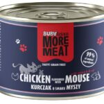 BUBAlicious Kot More Meat Duo kurczak i mysz puszka 185g